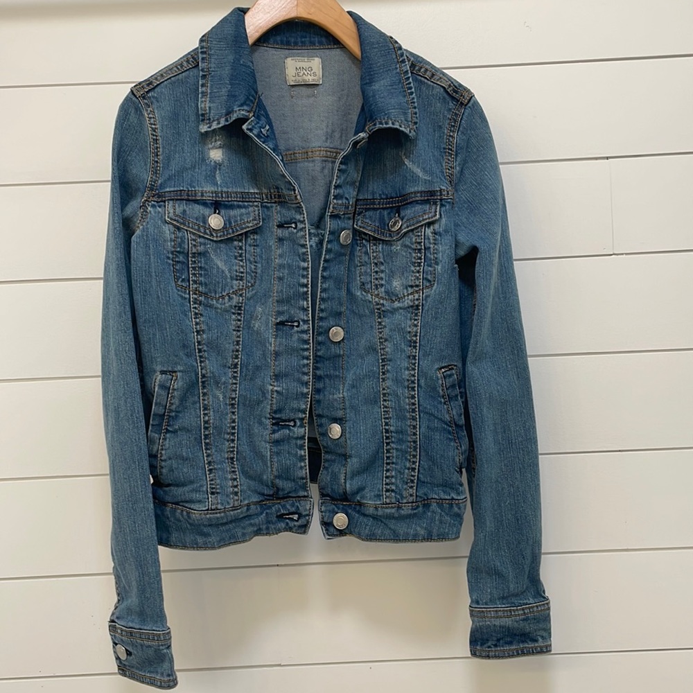 MNG Jeans Jean Jacket Designed by Mango - Small